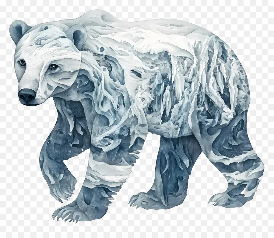 Urso De Gelo，Urso Polar PNG