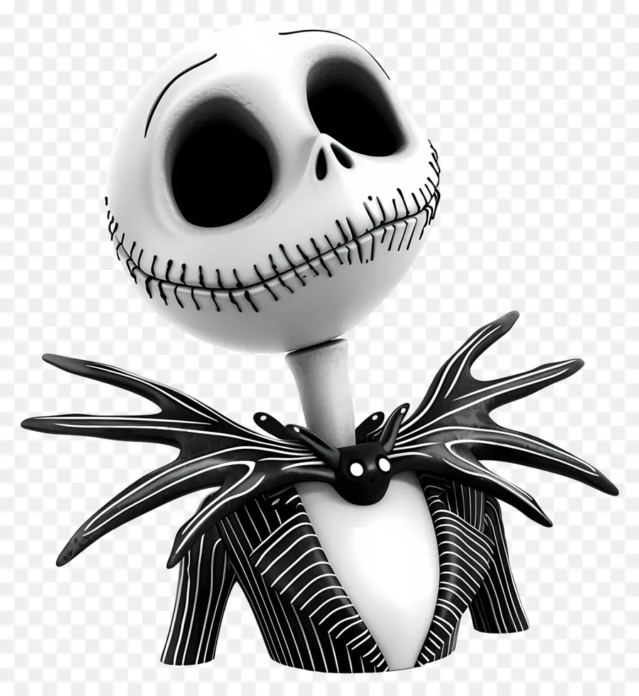 Jack Skellington，Personagem Esqueleto PNG