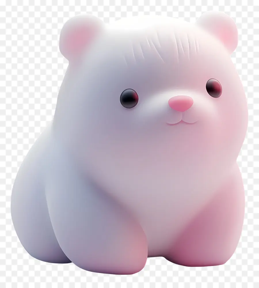 Urso De Gelo，Urso Fofo PNG