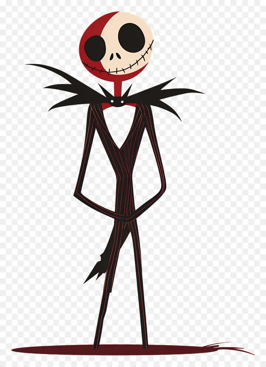 Jack Skellington，Personagem Esqueleto PNG