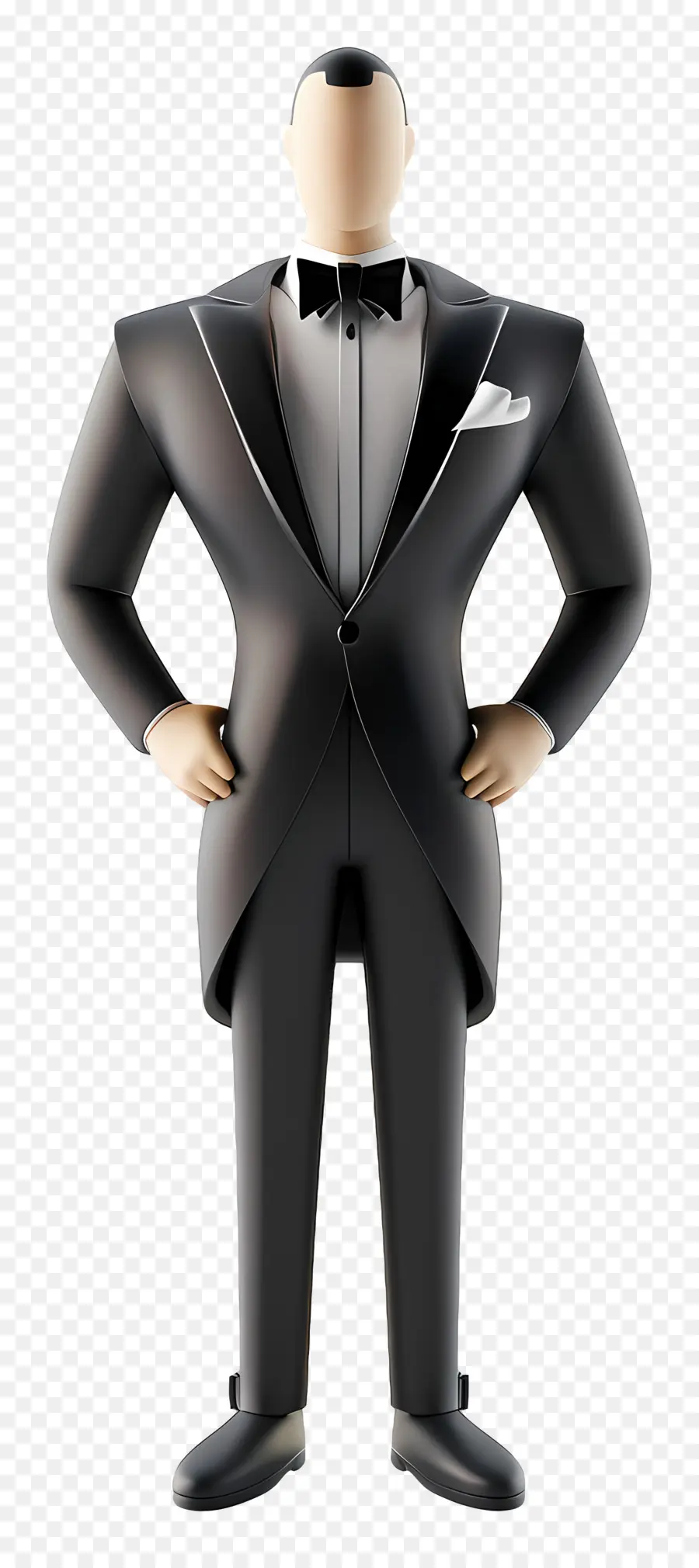 Traje Formal Masculino，Terno Preto PNG