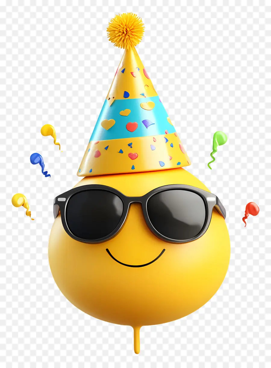 Emoji De Aniversário，Emoji De Festa PNG