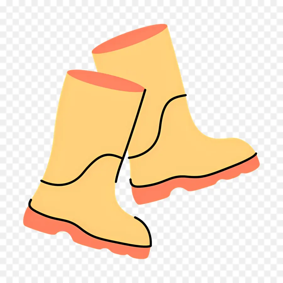 Bota De Chuva，Botas De Chuva PNG