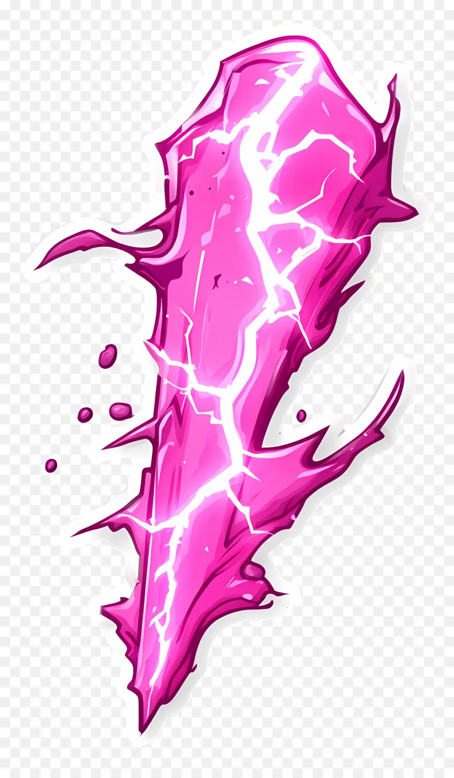 Relâmpago Rosa，Elétrico PNG