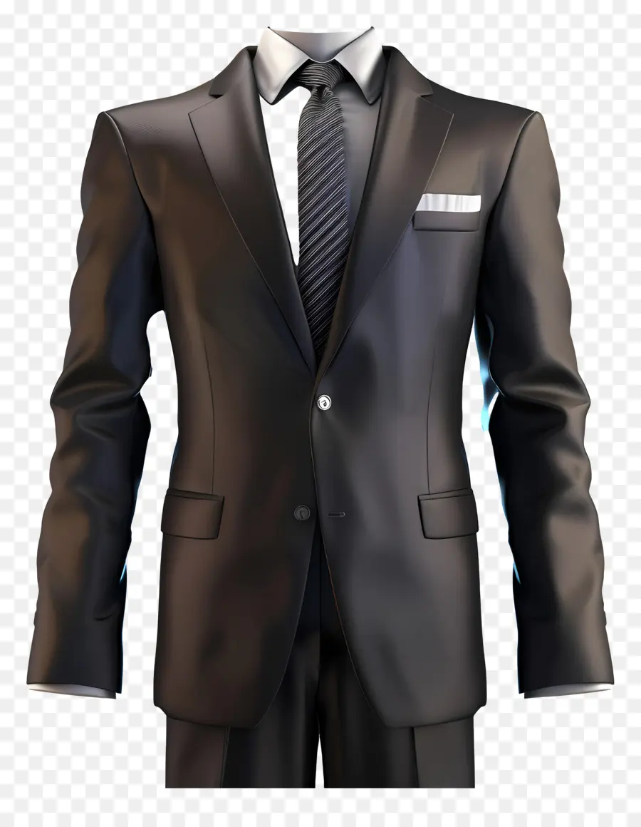 Traje Formal Para Homens，Terno Preto PNG