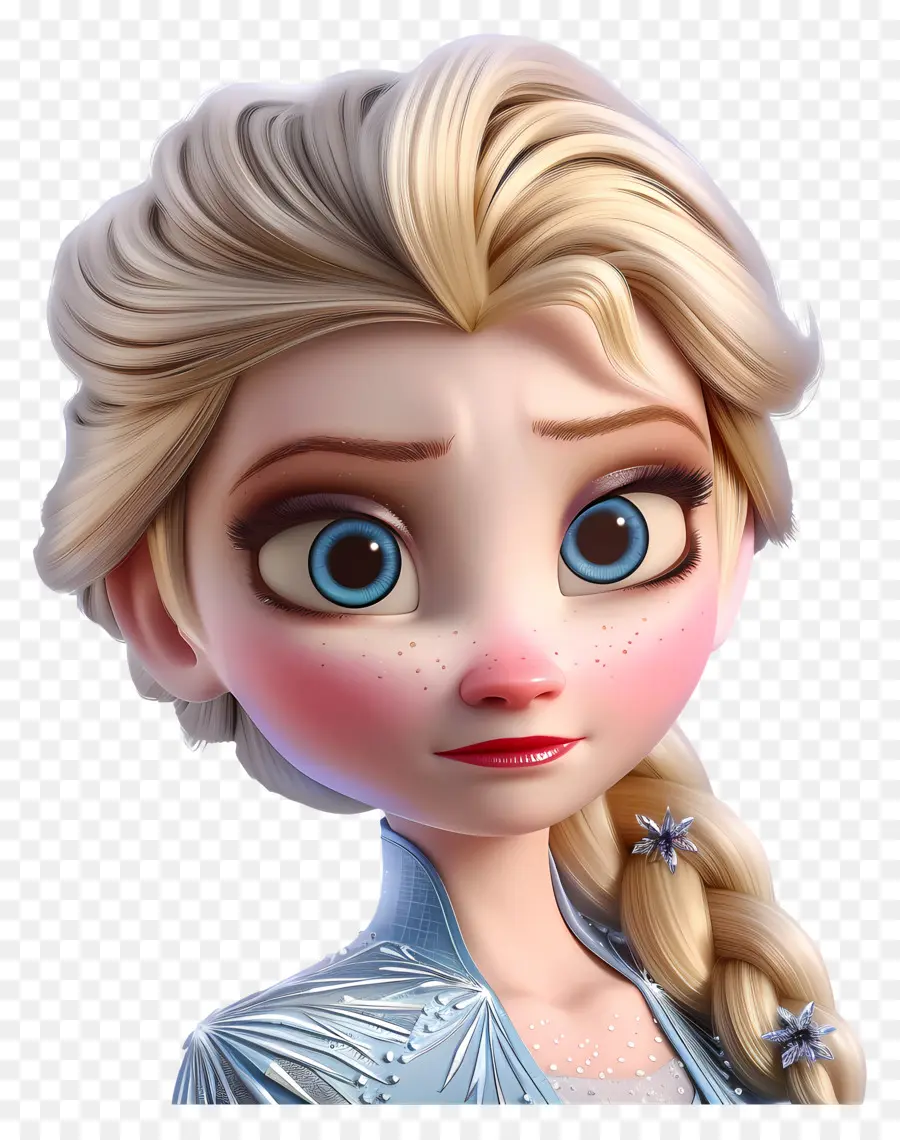 Princesa Elsa，Personagem Animado PNG