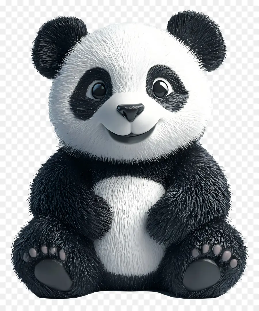 Urso Panda，Panda Dos Desenhos Animados PNG