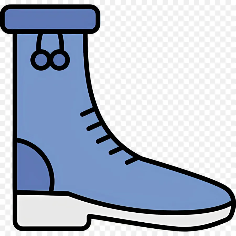 Bota De Chuva，Bota Azul PNG