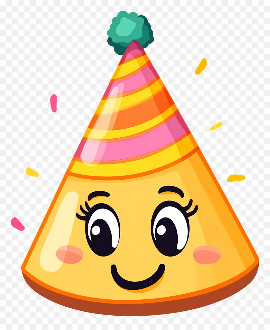 Emoji De Aniversário，Chapéu De Festa PNG