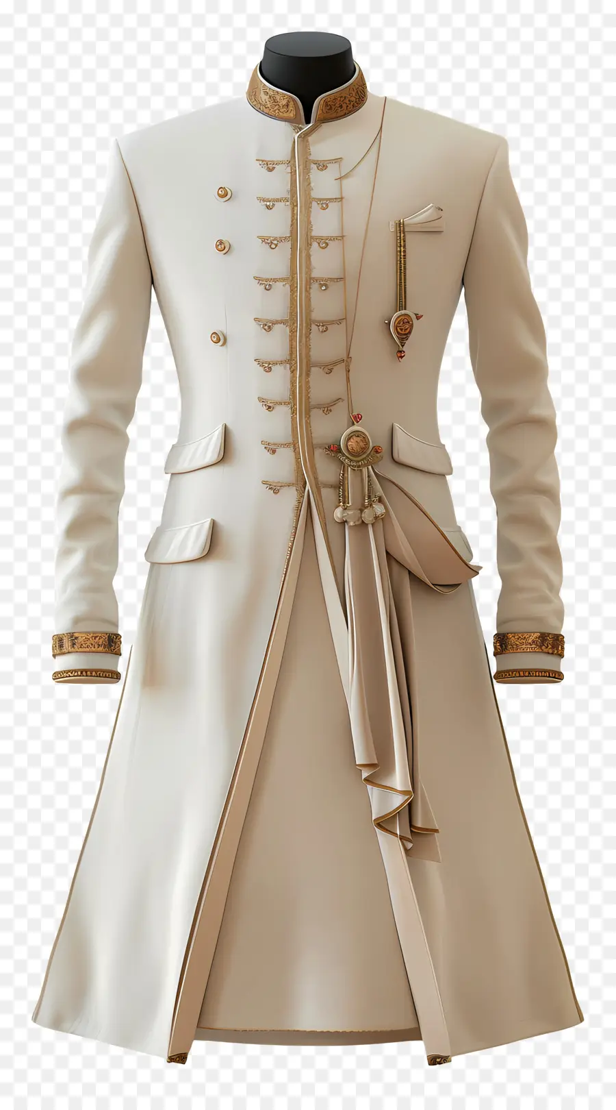 Traje Formal Indiano，Roupa Tradicional PNG