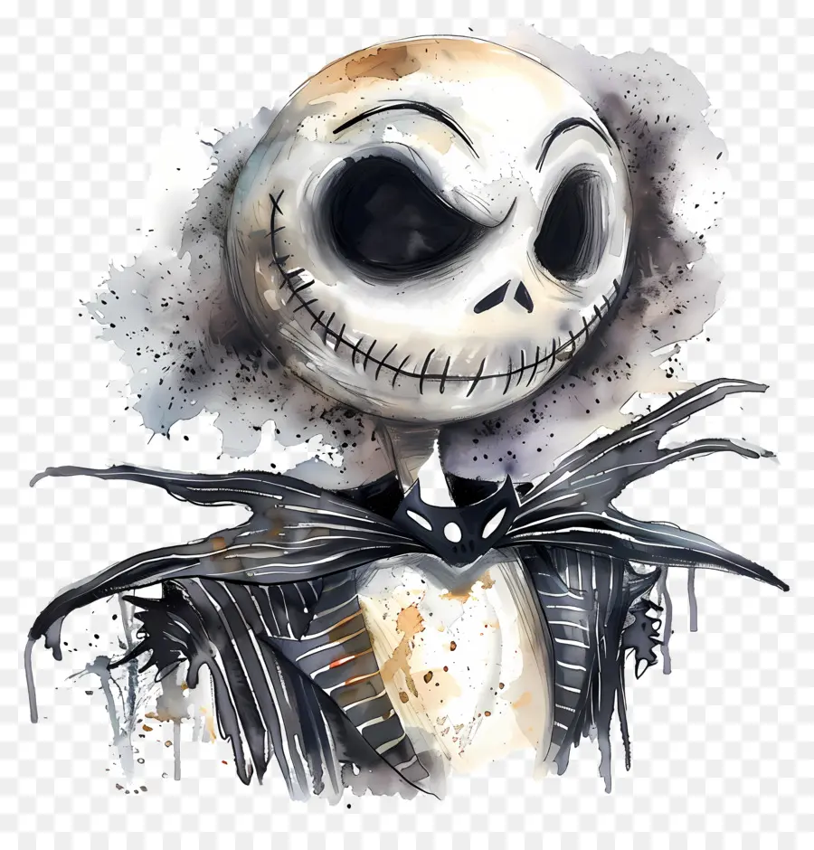 Jack Skellington，Personagem Esqueleto PNG