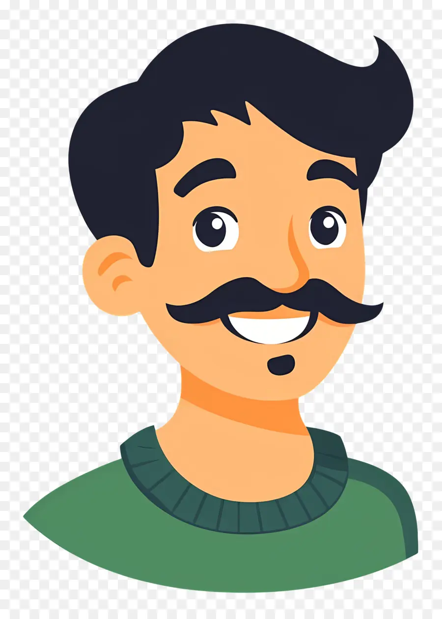 Homem Bigodudo，Homem Com Bigode PNG