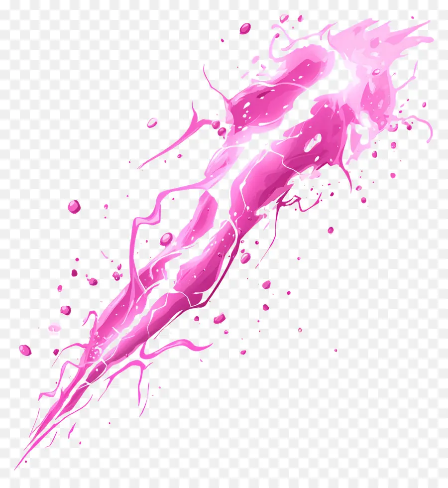 Relâmpago Rosa，Eletricidade PNG