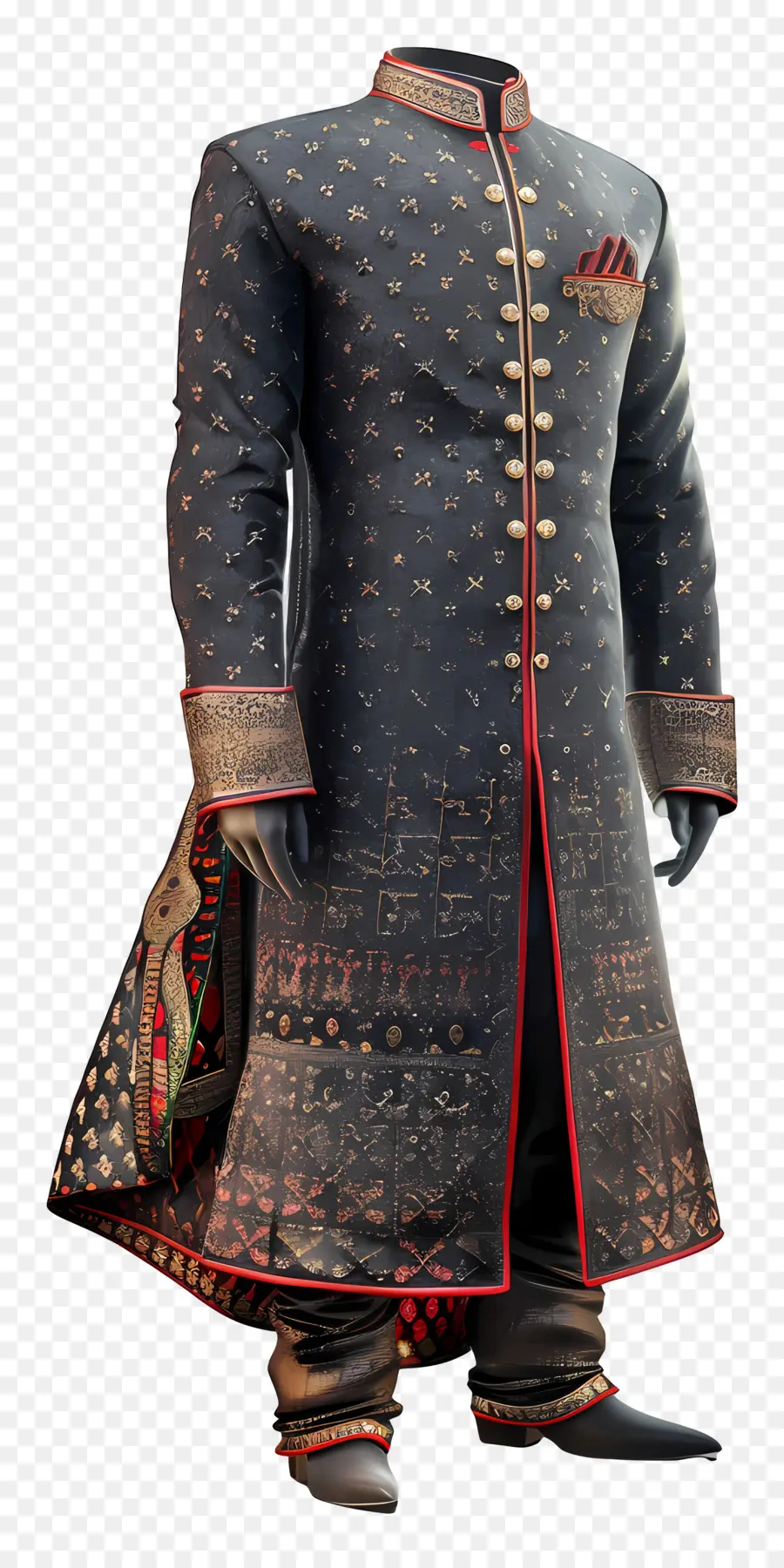 Traje Formal Indiano，Sherwani PNG