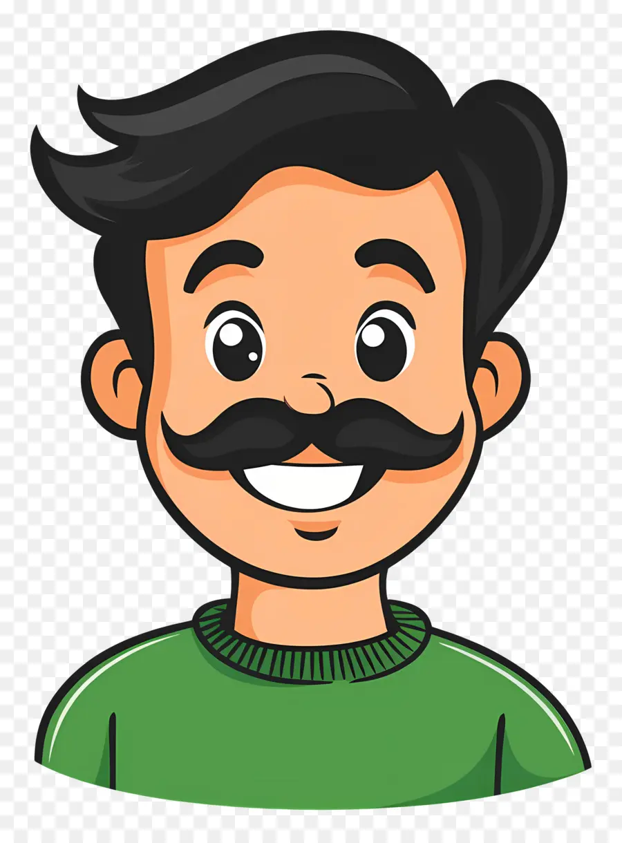 Homem Bigodudo，Homem Com Bigode PNG