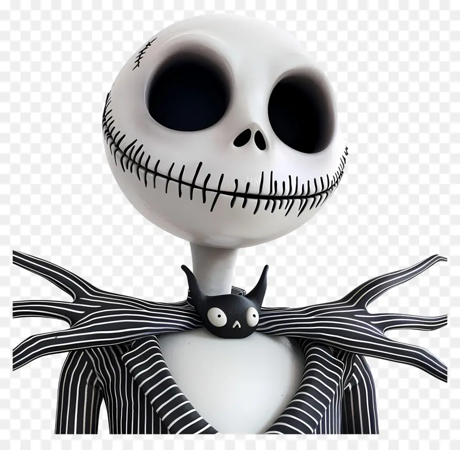 Jack Skellington，Personagem Esqueleto PNG