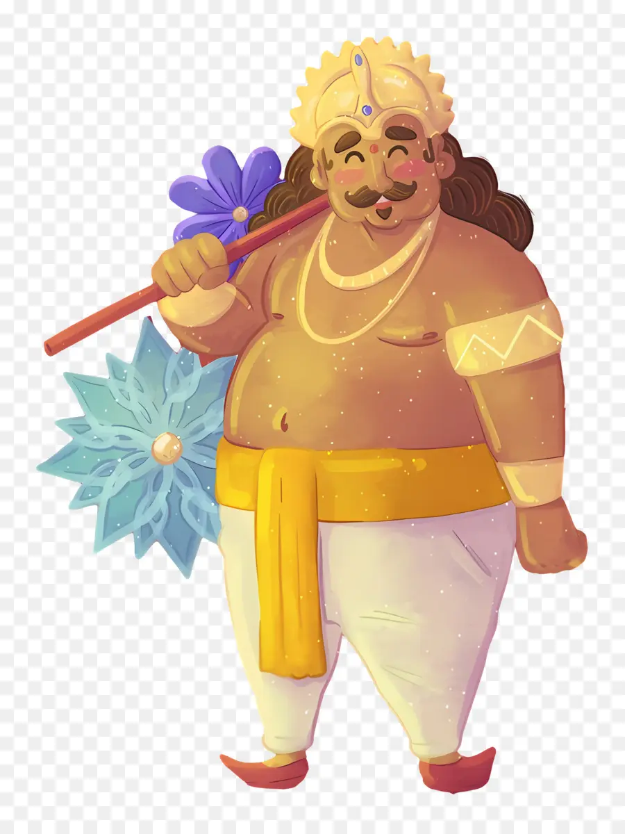 Feliz Onam，Homem Com Uma Equipe PNG