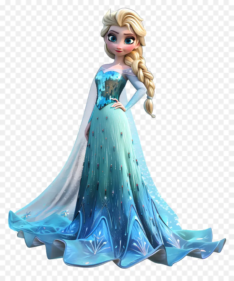 Princesa Elsa，Elza PNG