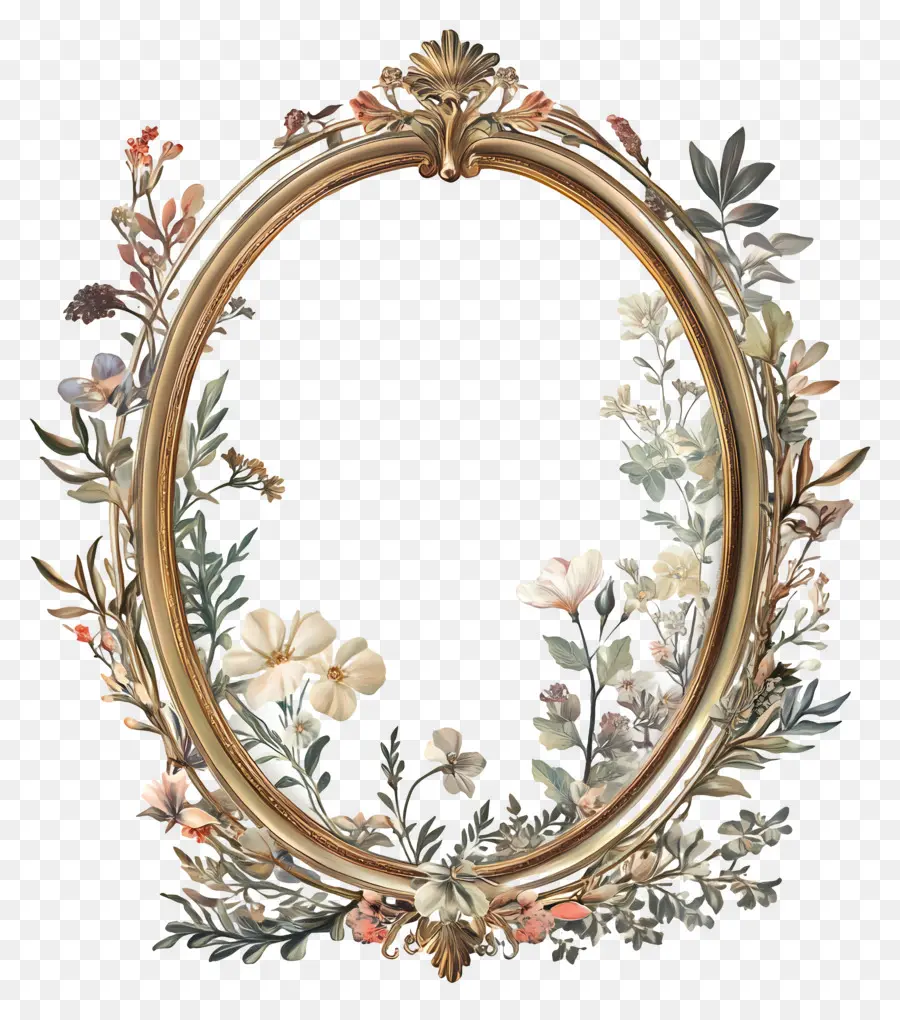 Moldura Oval Vintage，Moldura Vintage PNG