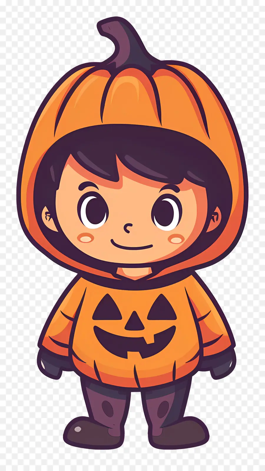 Fantasia Infantil De Halloween，Fantasia De Abóbora PNG