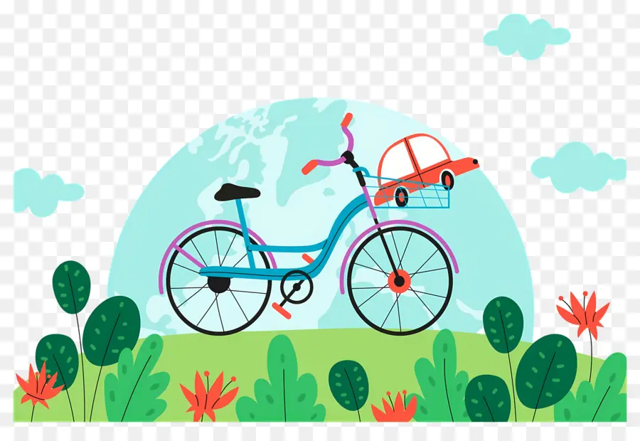 Dia Mundial Sem Carro，Bicicleta PNG