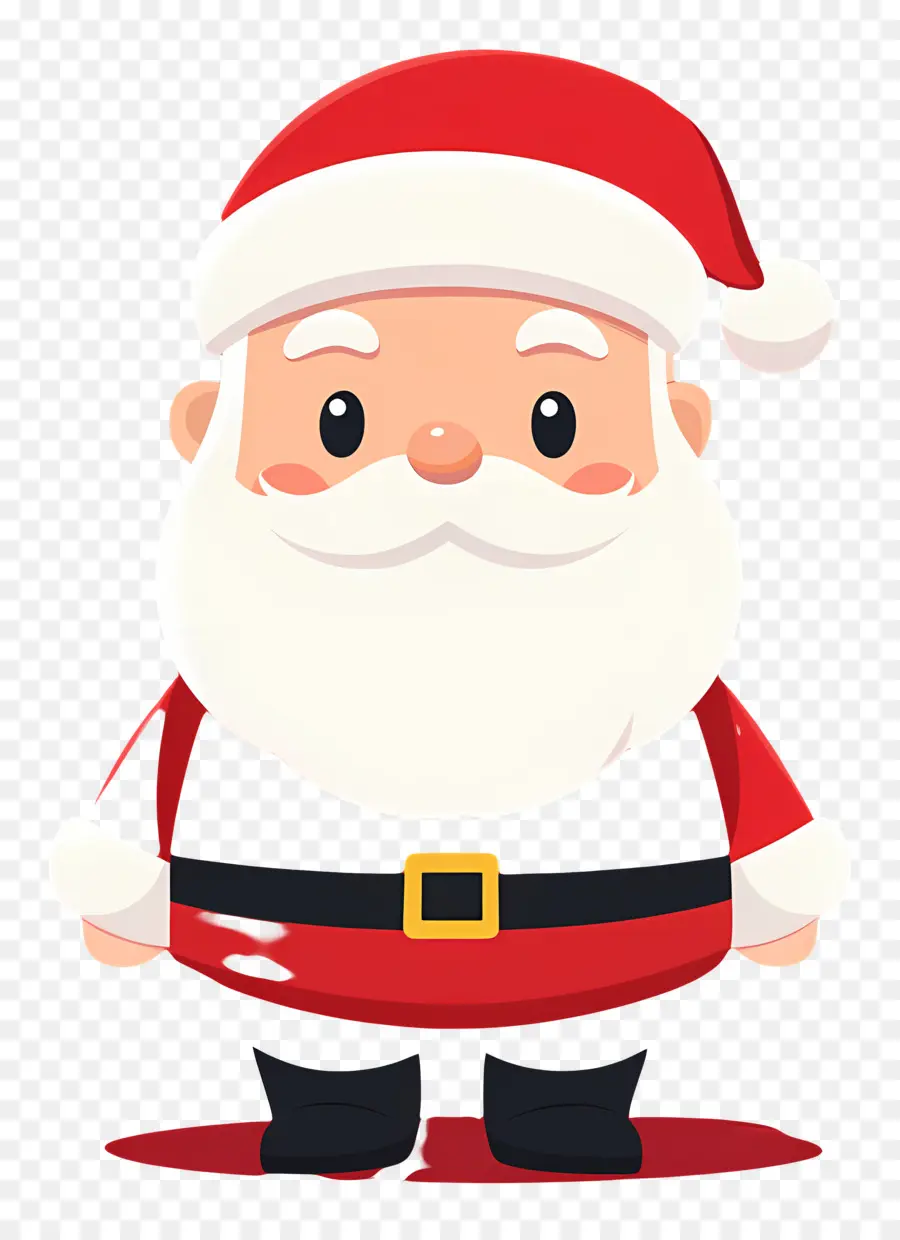 Papai Noel，Terno Vermelho PNG