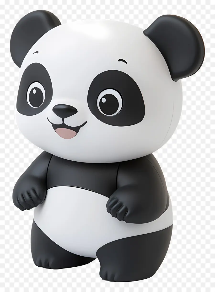 Urso Panda，Estatueta De Panda PNG