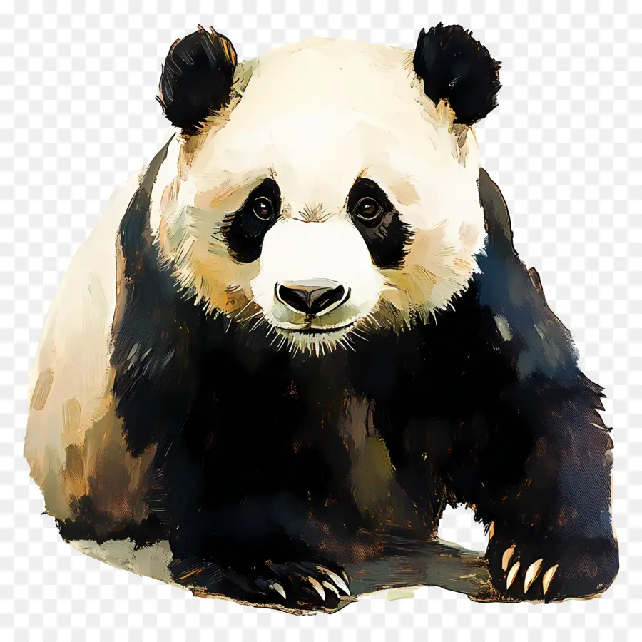 Urso Panda，Panda Fofo PNG