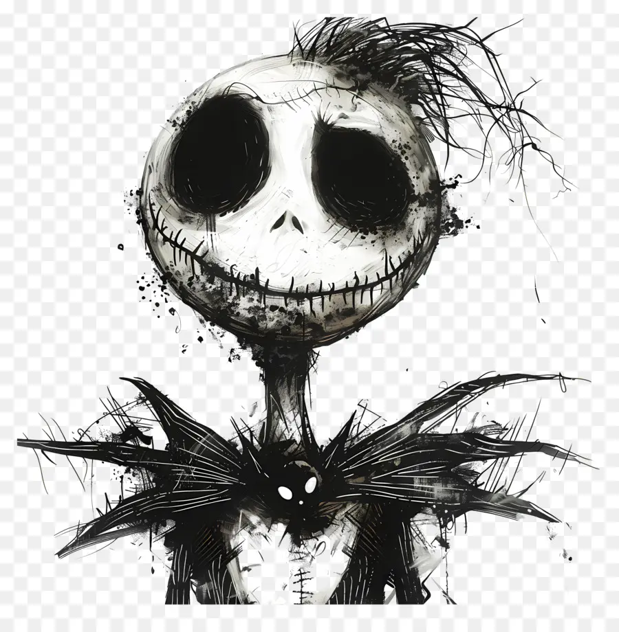 Jack Skellington，Personagem Esqueleto PNG