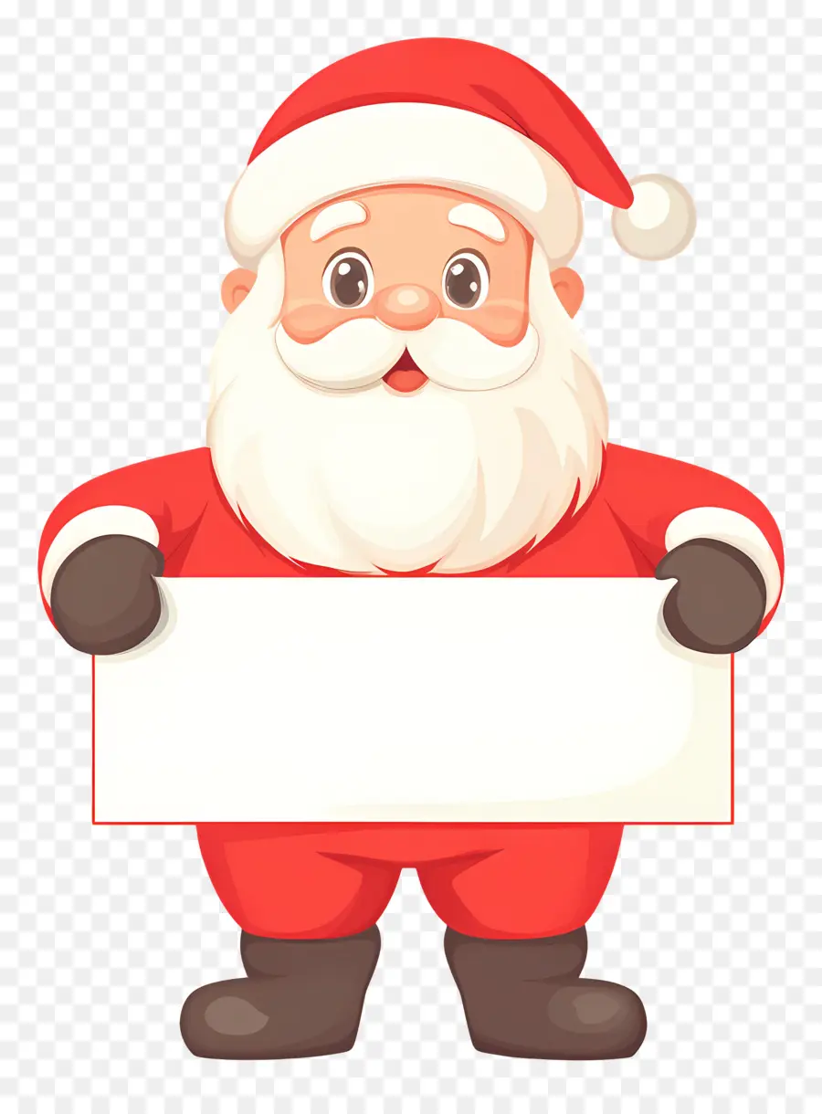 Papai Noel Segurando Uma Bandeira，Papai Noel PNG