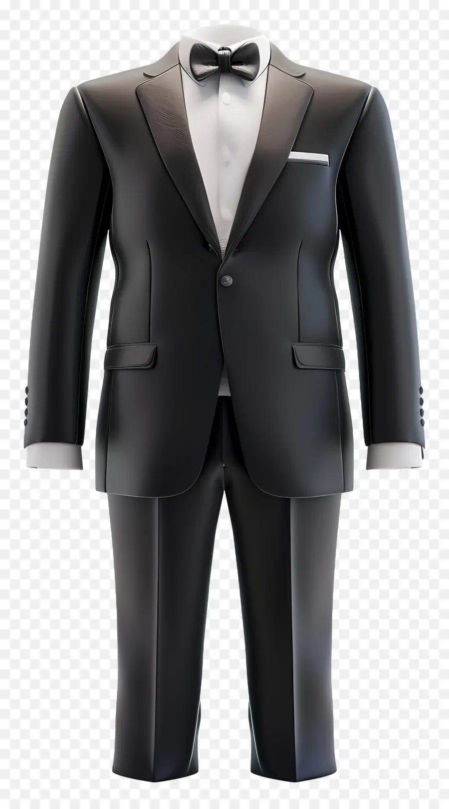 Traje Formal Para Homens，Terno Preto PNG