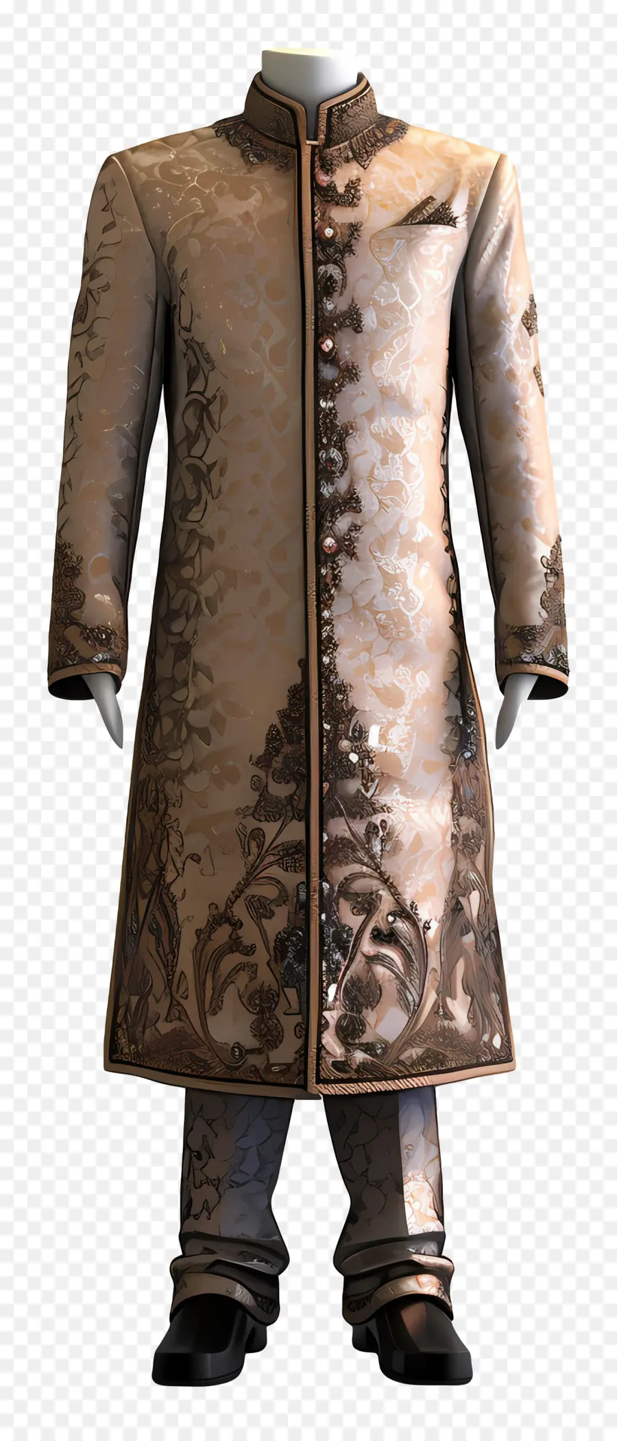 Traje Formal Indiano，Roupa Tradicional PNG