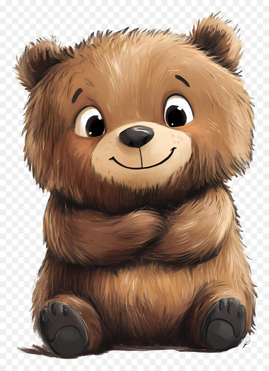 Urso Pardo，Urso Fofo PNG