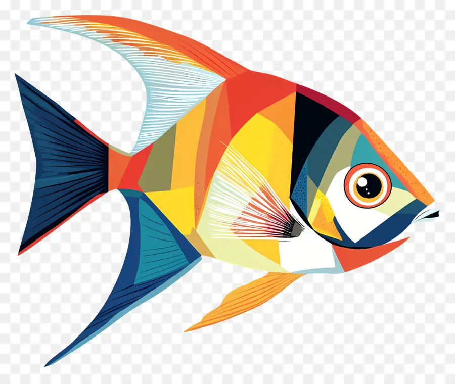 Peixe Animado，Peixe Colorido PNG