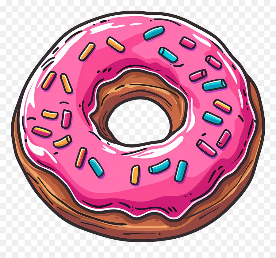 Rosquinha Animada，Rosquinha PNG