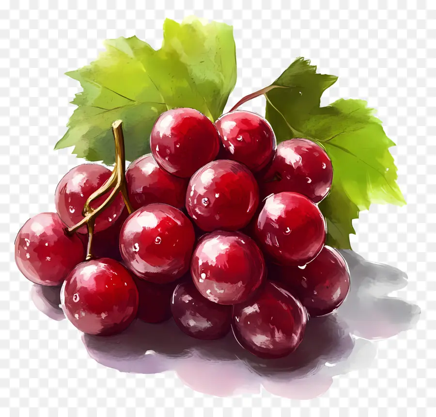 Cacho De Uva，Uvas Vermelhas PNG