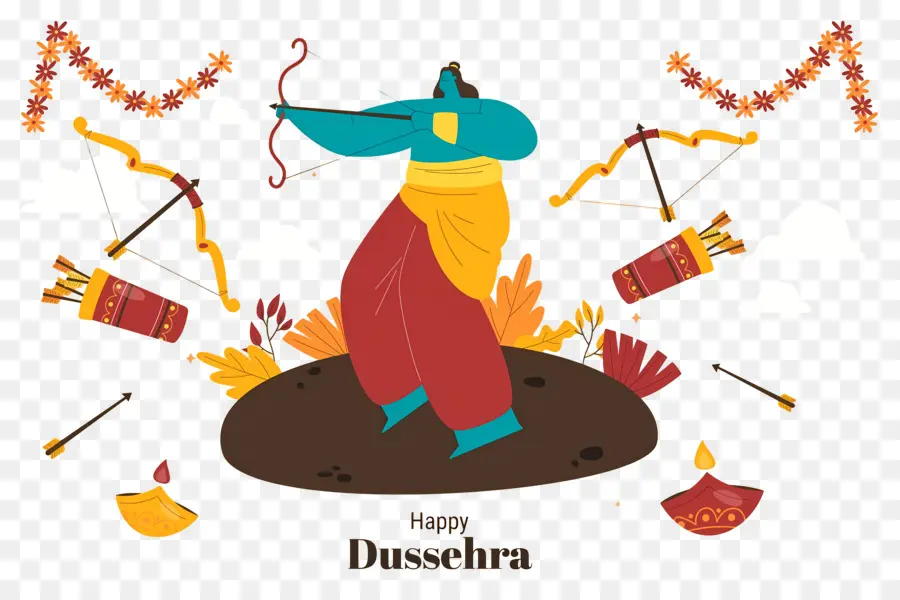 Dussehra，Celebração De Dussehra PNG