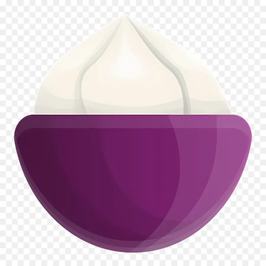 Mangostão，Creme PNG