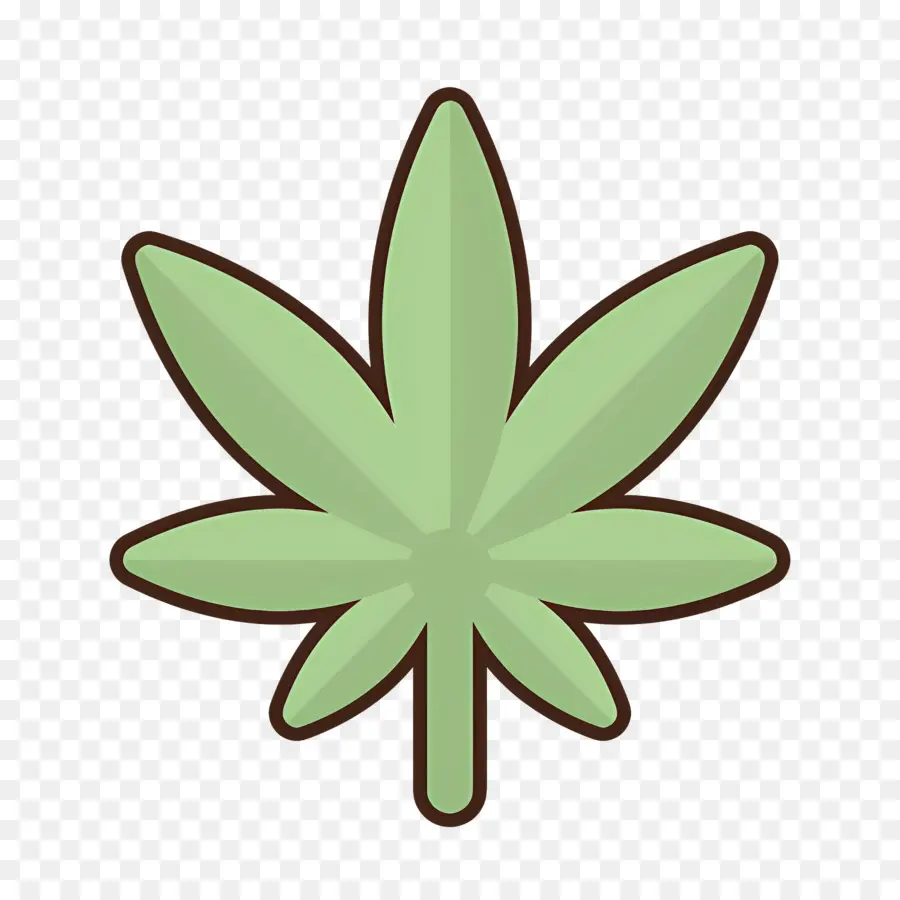 Folha De Maconha，Maconha PNG