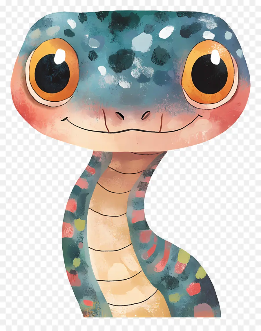 Cobra Fofa，Bonitinho PNG