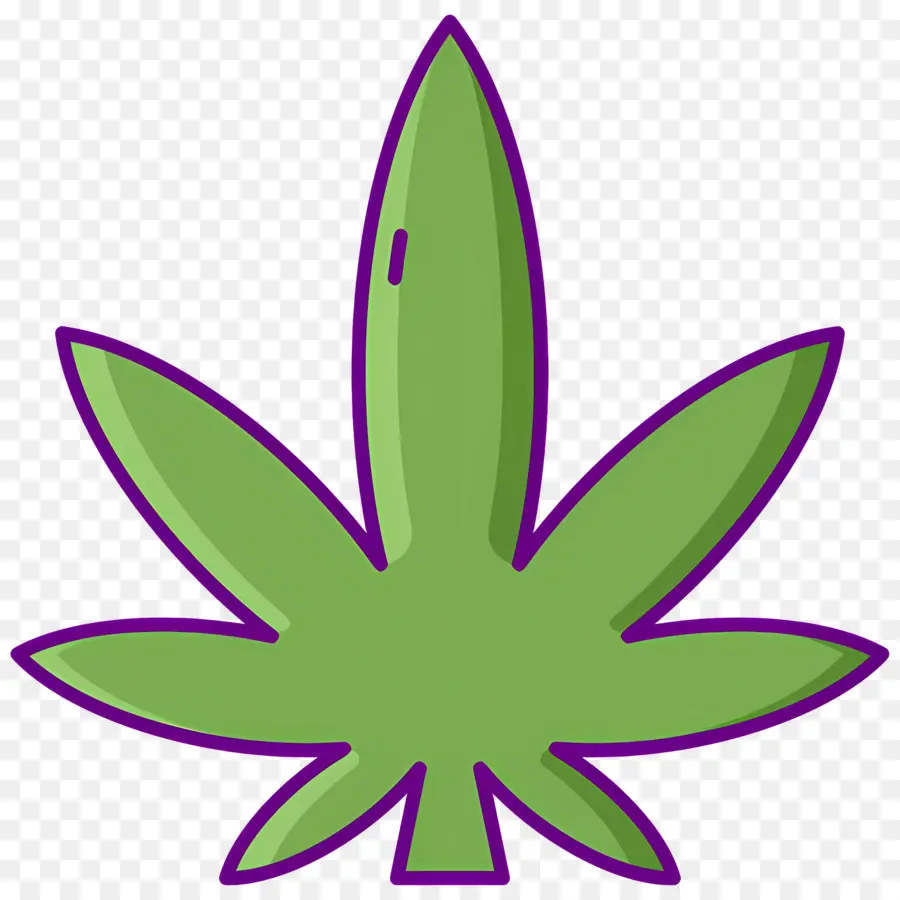 Folha De Cannabis，Folha PNG