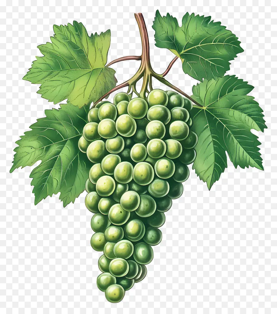 Uva Verde，Uvas PNG