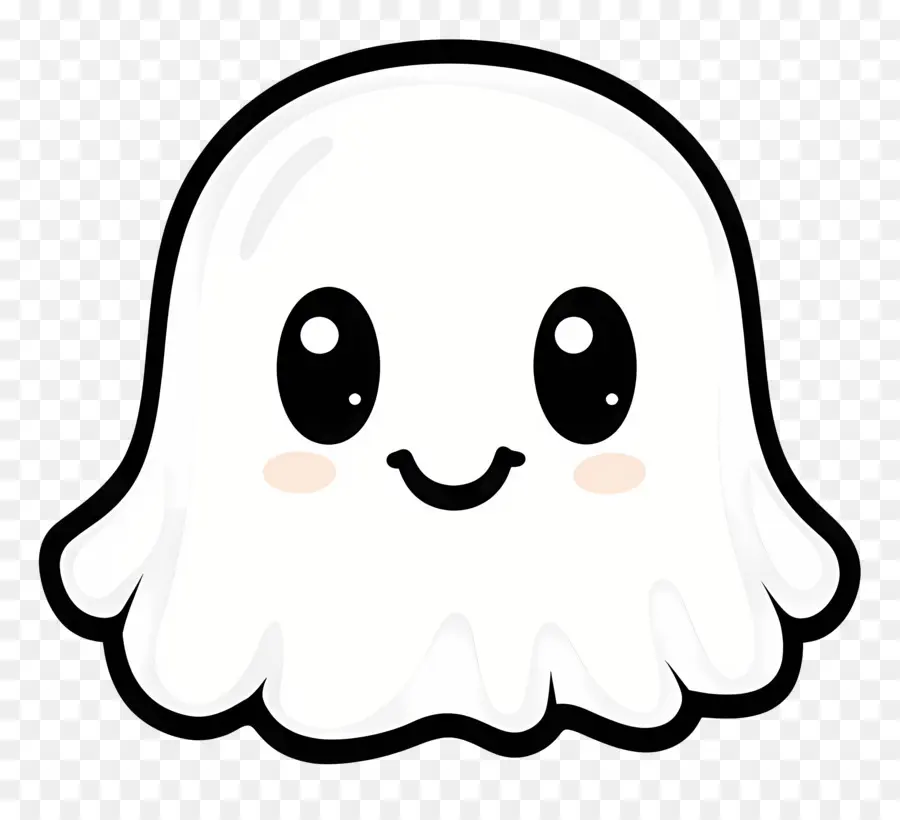 Fantasma Kawaii，Fantasma Fofo PNG