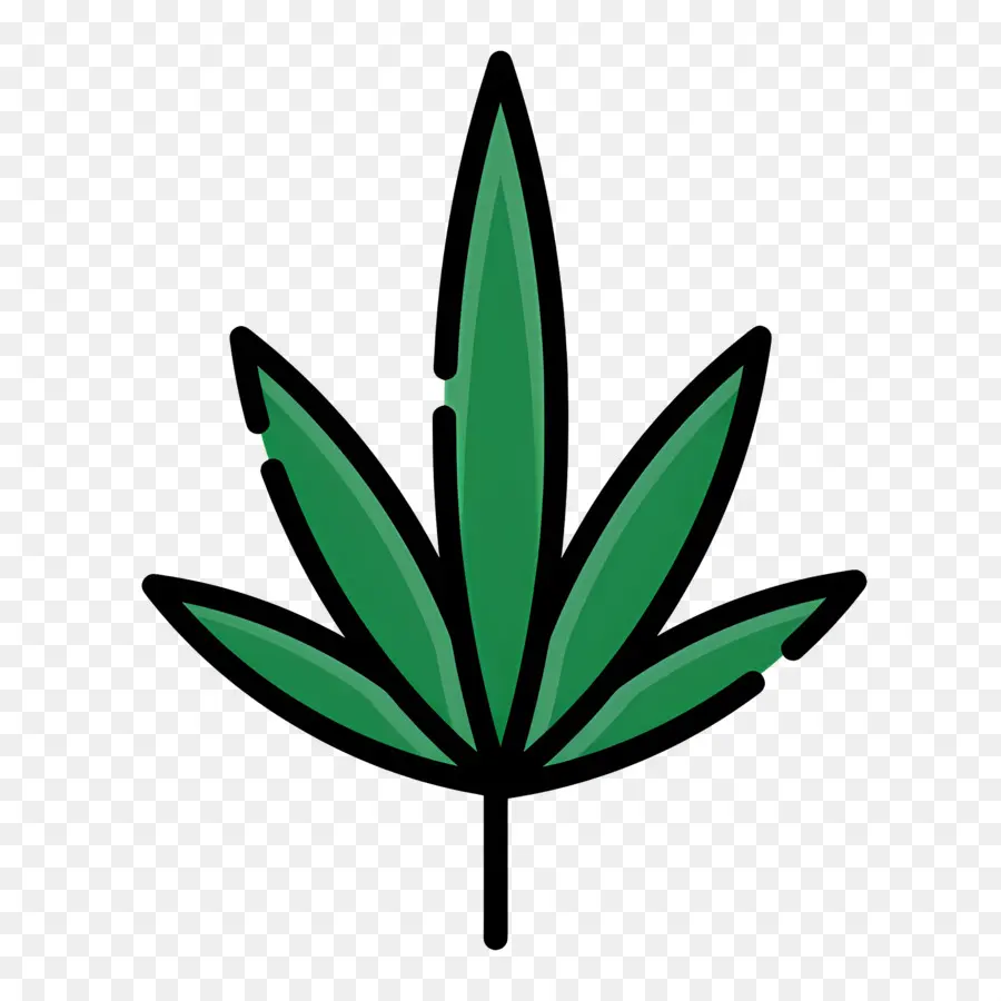 Folha De Maconha，Folha De Cannabis PNG