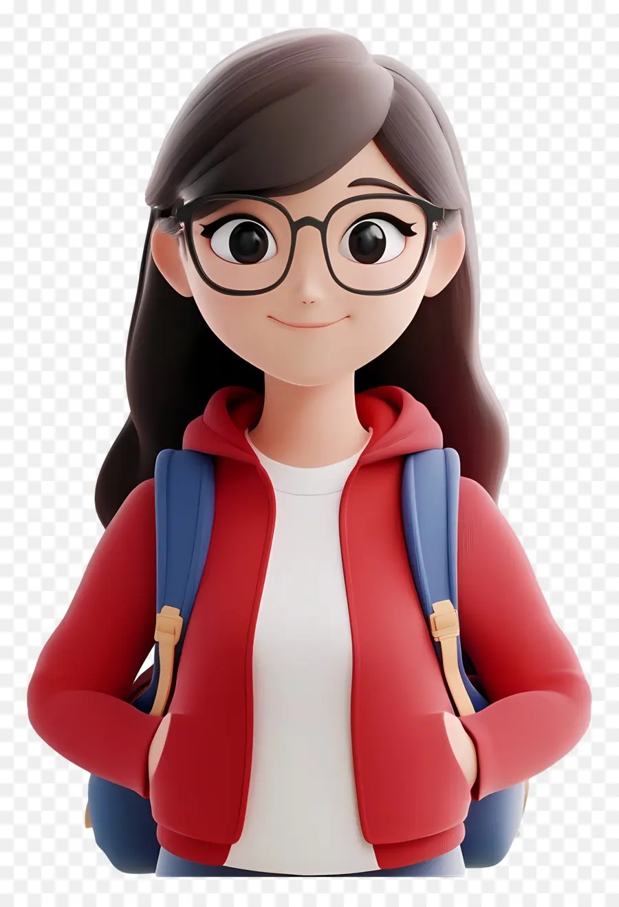 Aluna，Menina Com óculos PNG