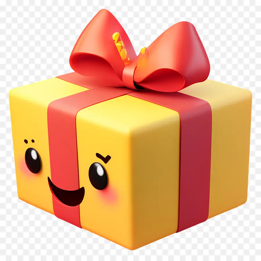 Emoji De Aniversário，Caixa De Presente PNG