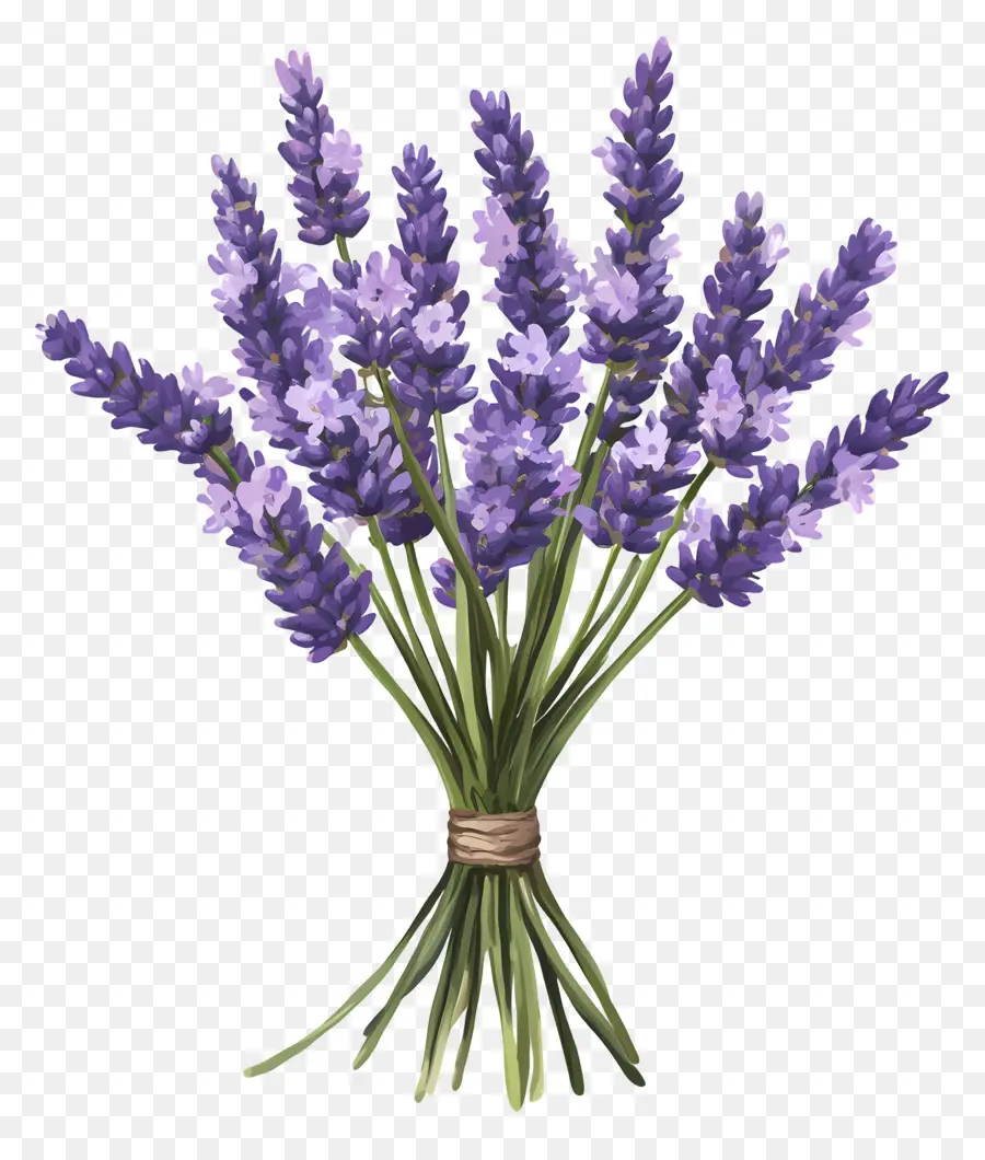 Buquê De Lavanda，Lavanda PNG