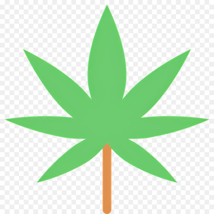 Folha De Maconha，Folha PNG