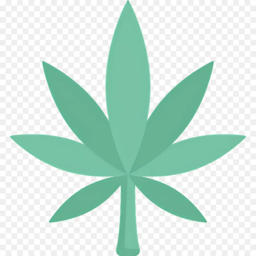 Folha De Cannabis，Folha PNG