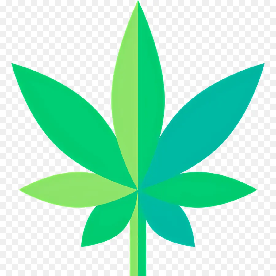 Folha De Cannabis，Folha PNG